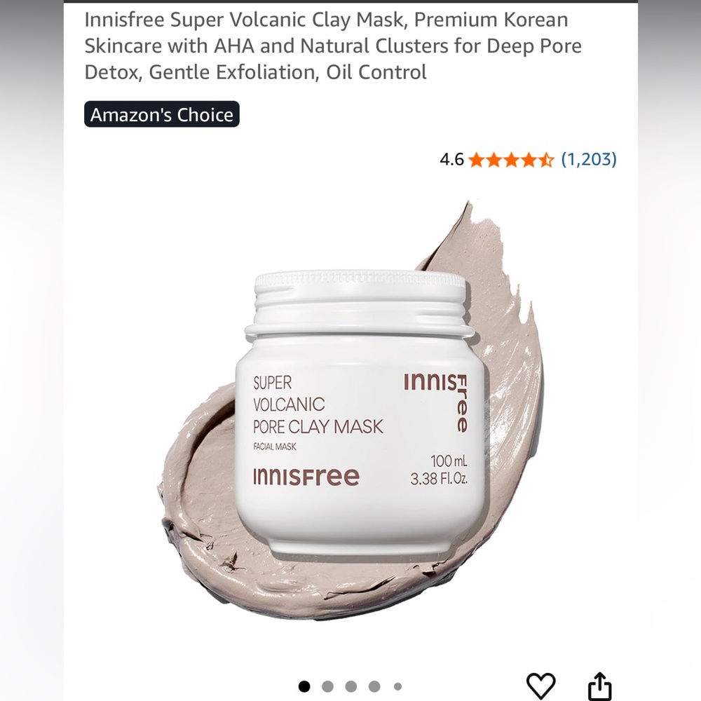 Innisfree Super Volcanic Clay Mask